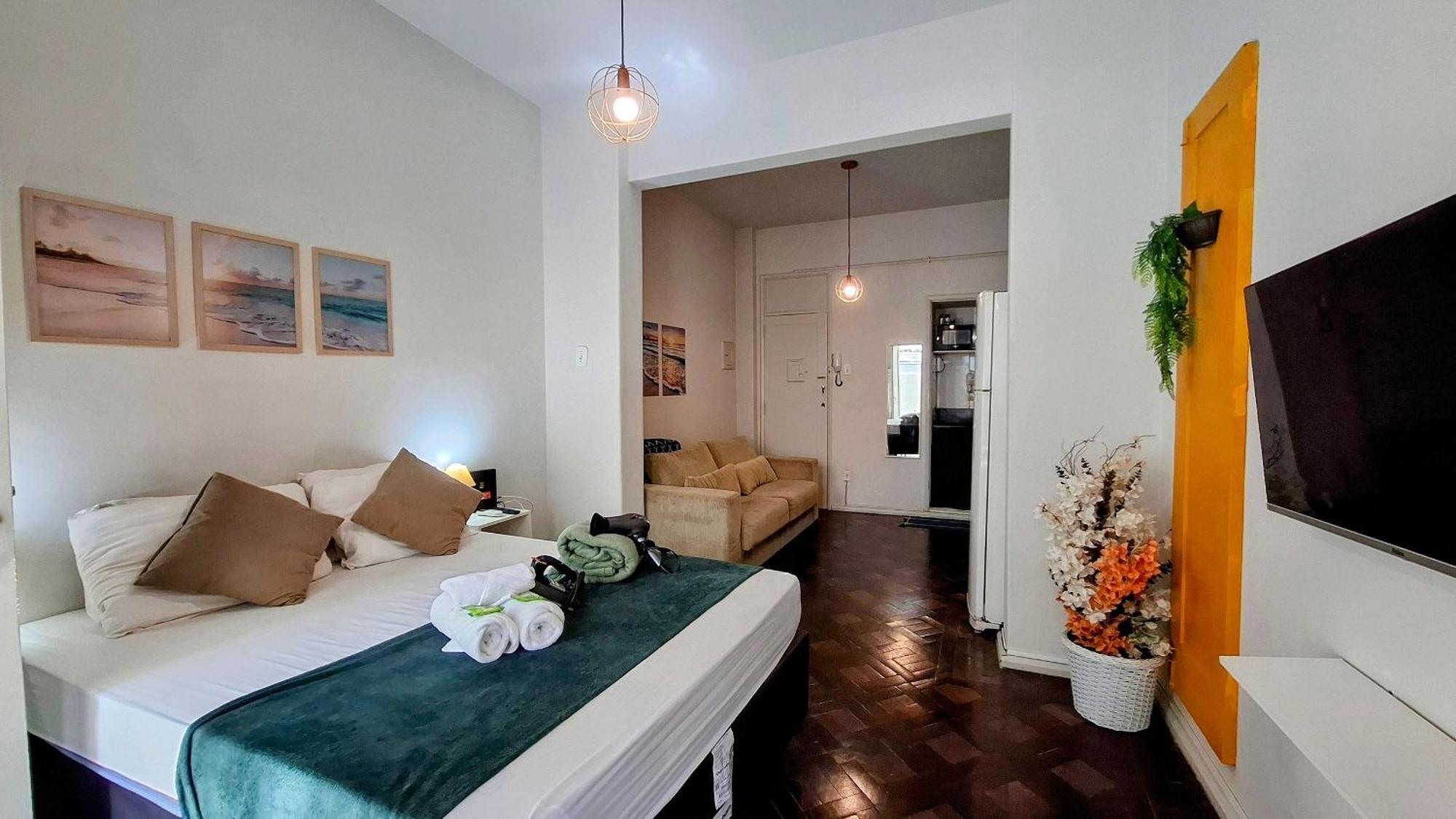 Pacote Copacabana + 1 Tour Ou Transfer Рио-де-Жанейро Экстерьер фото